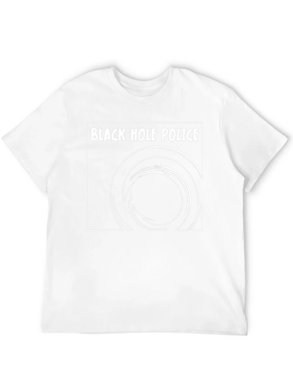 Black Hole Police Graphic Tee