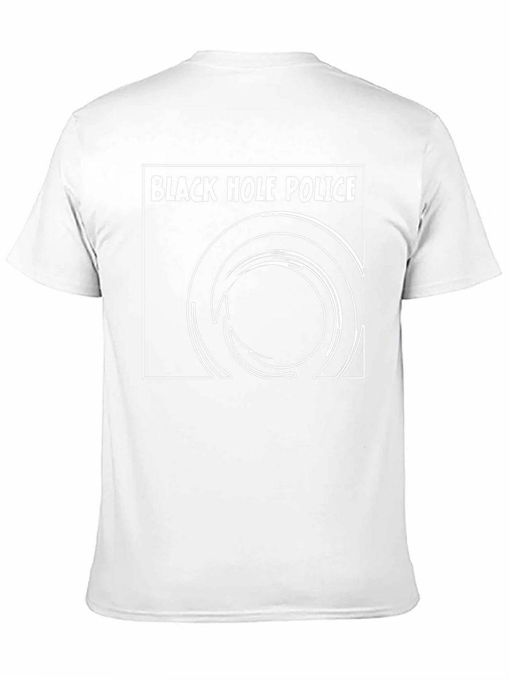 Black Hole Police Graphic Tee