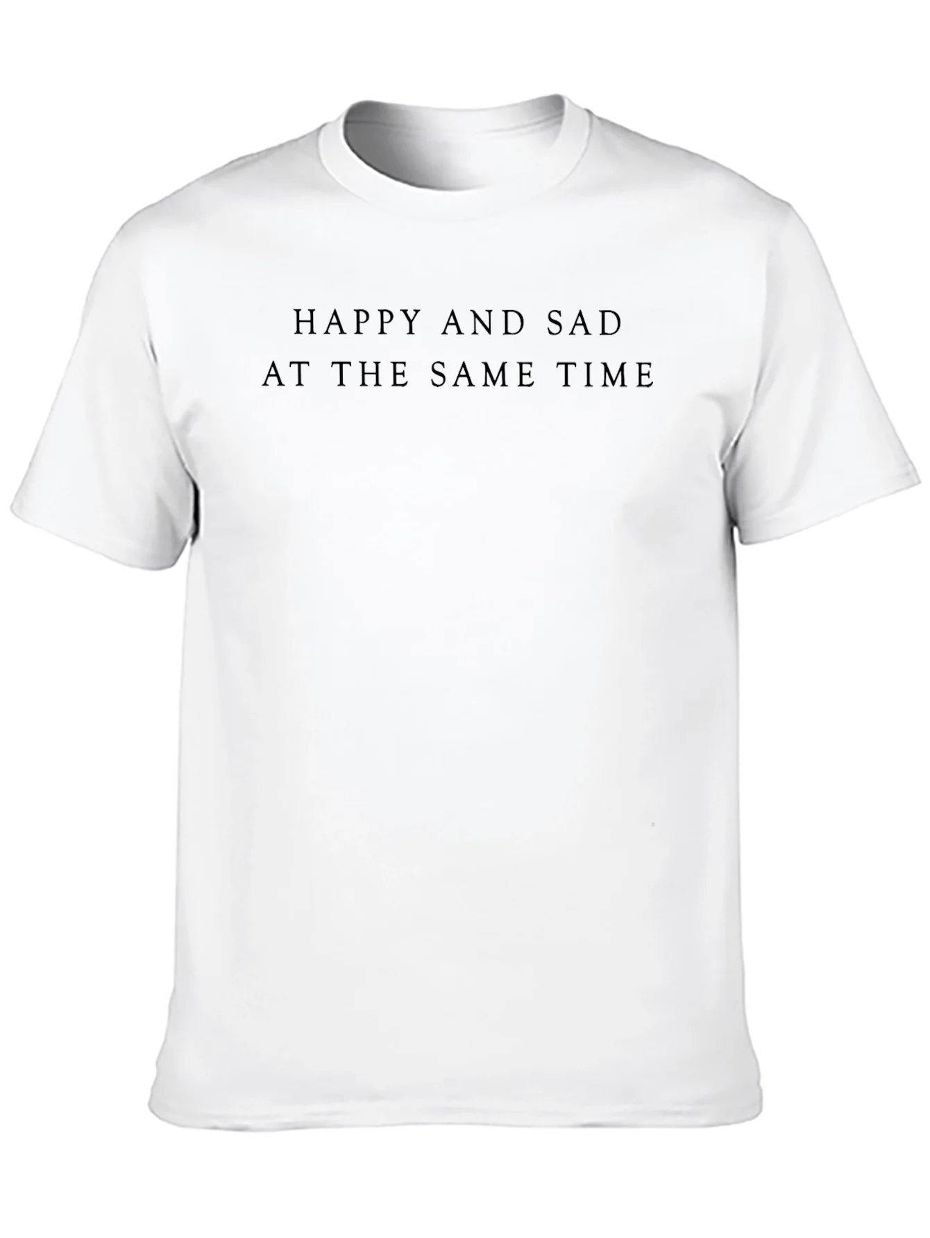 Happy and Sad T-Shirt: Unisex Dark Tee