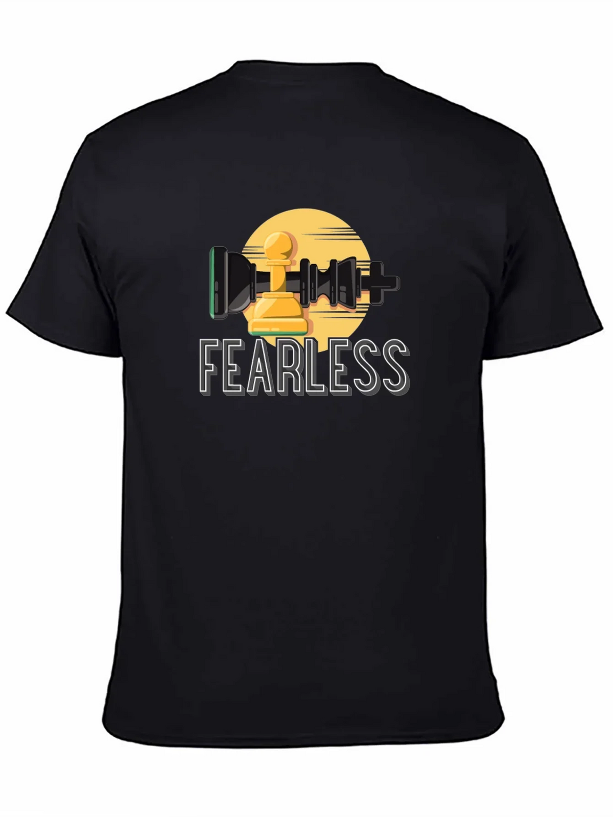 Fearless Chess Pawn Graphic T-Shirt