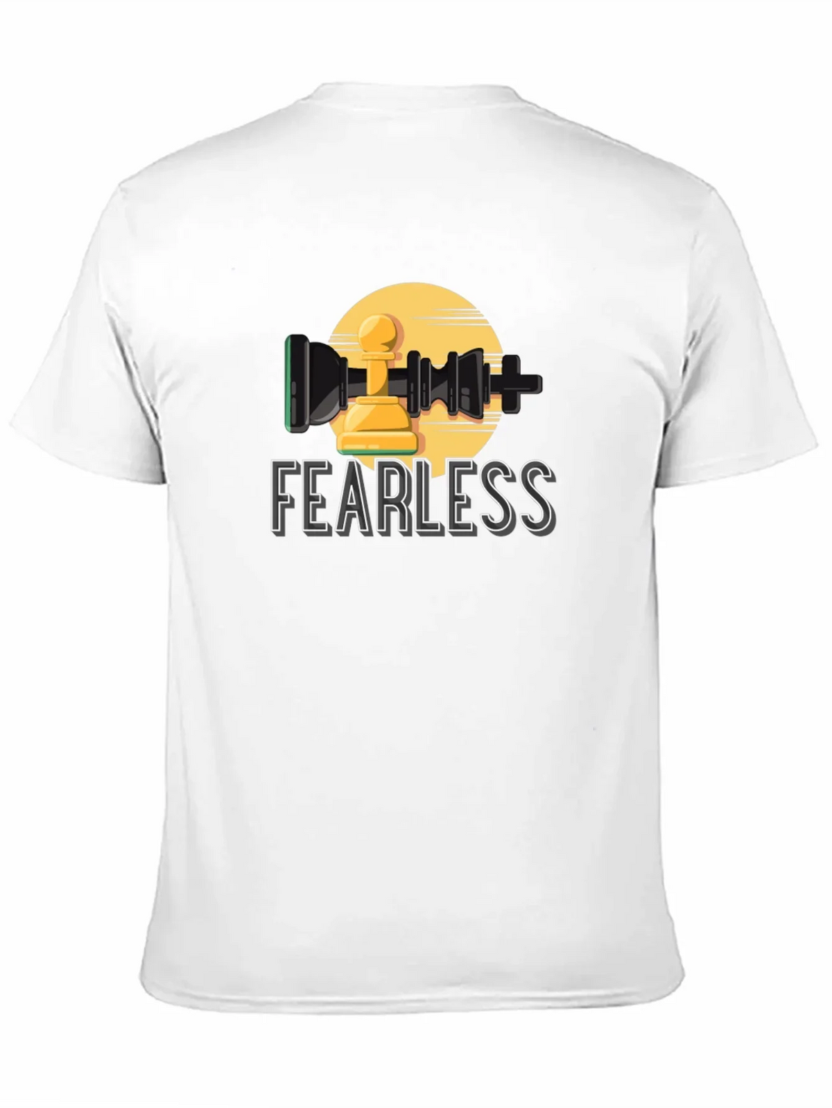 Fearless Chess Pawn Graphic T-Shirt