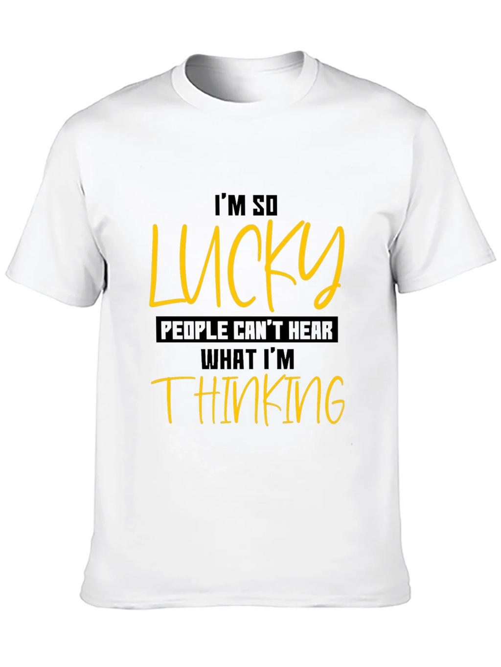 Lucky Statement Graphic Tee