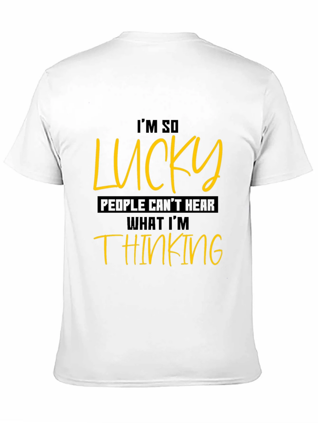 Lucky Statement Graphic Tee