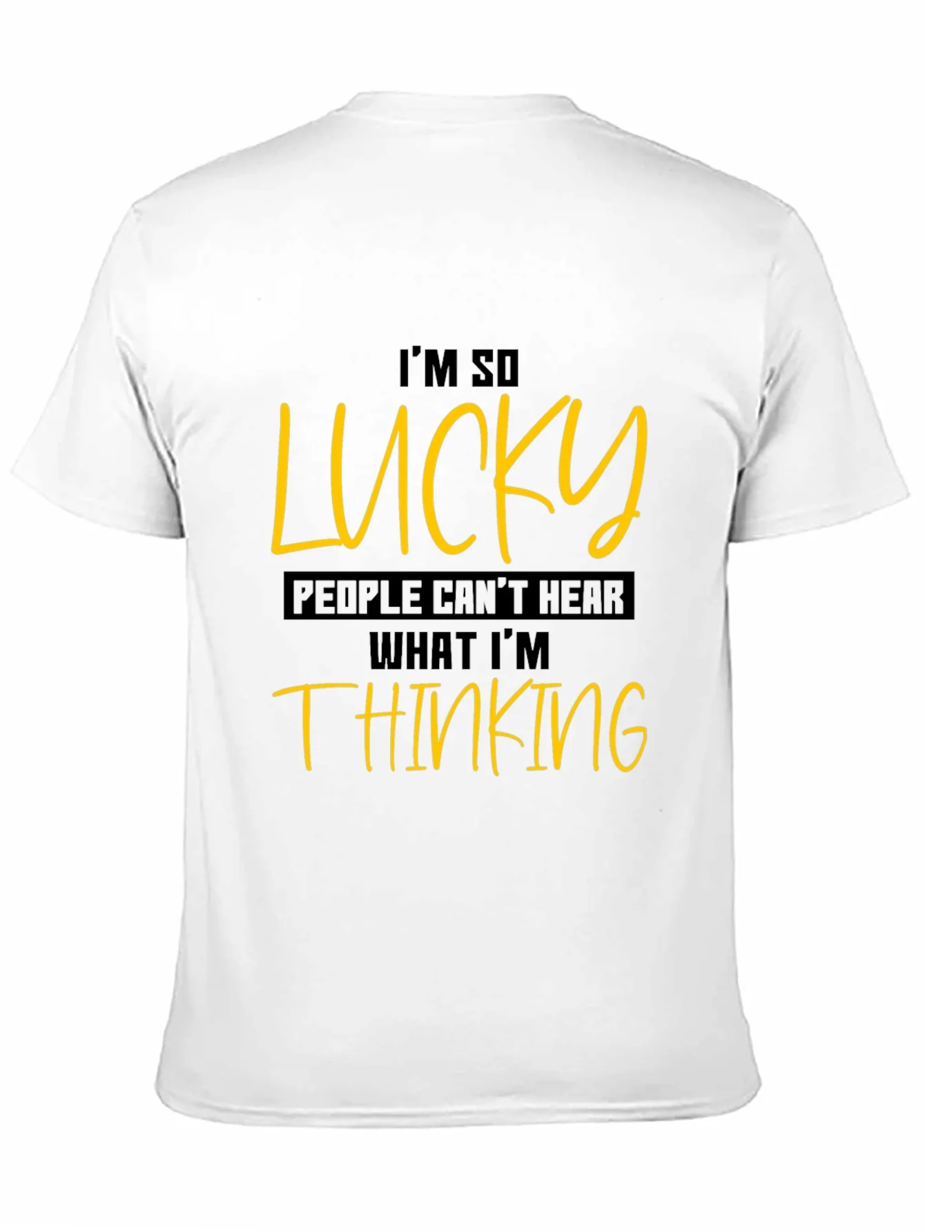 Lucky Statement Graphic Tee