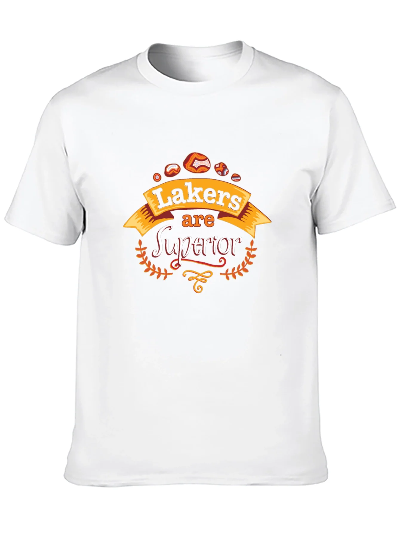 Lakers Superior Black Graphic Tee