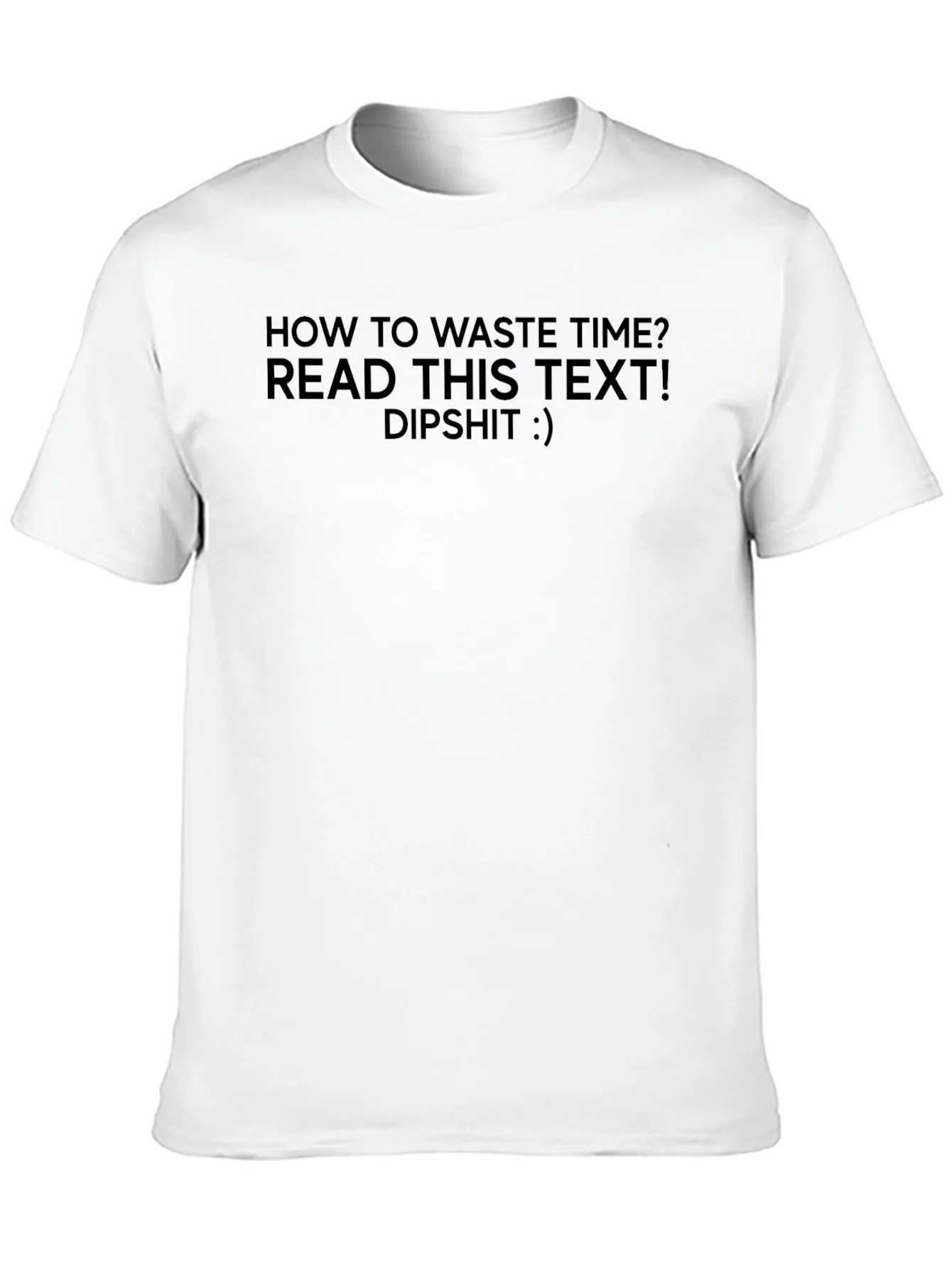 Waste Time T-Shirt - Humorous Tee