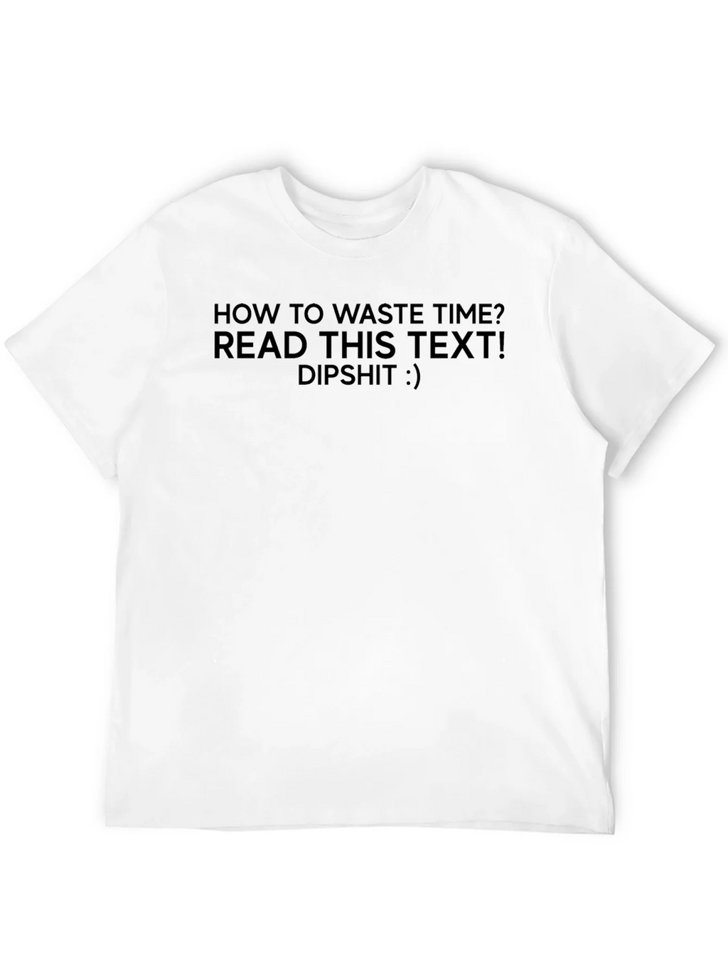 Waste Time T-Shirt - Humorous Tee