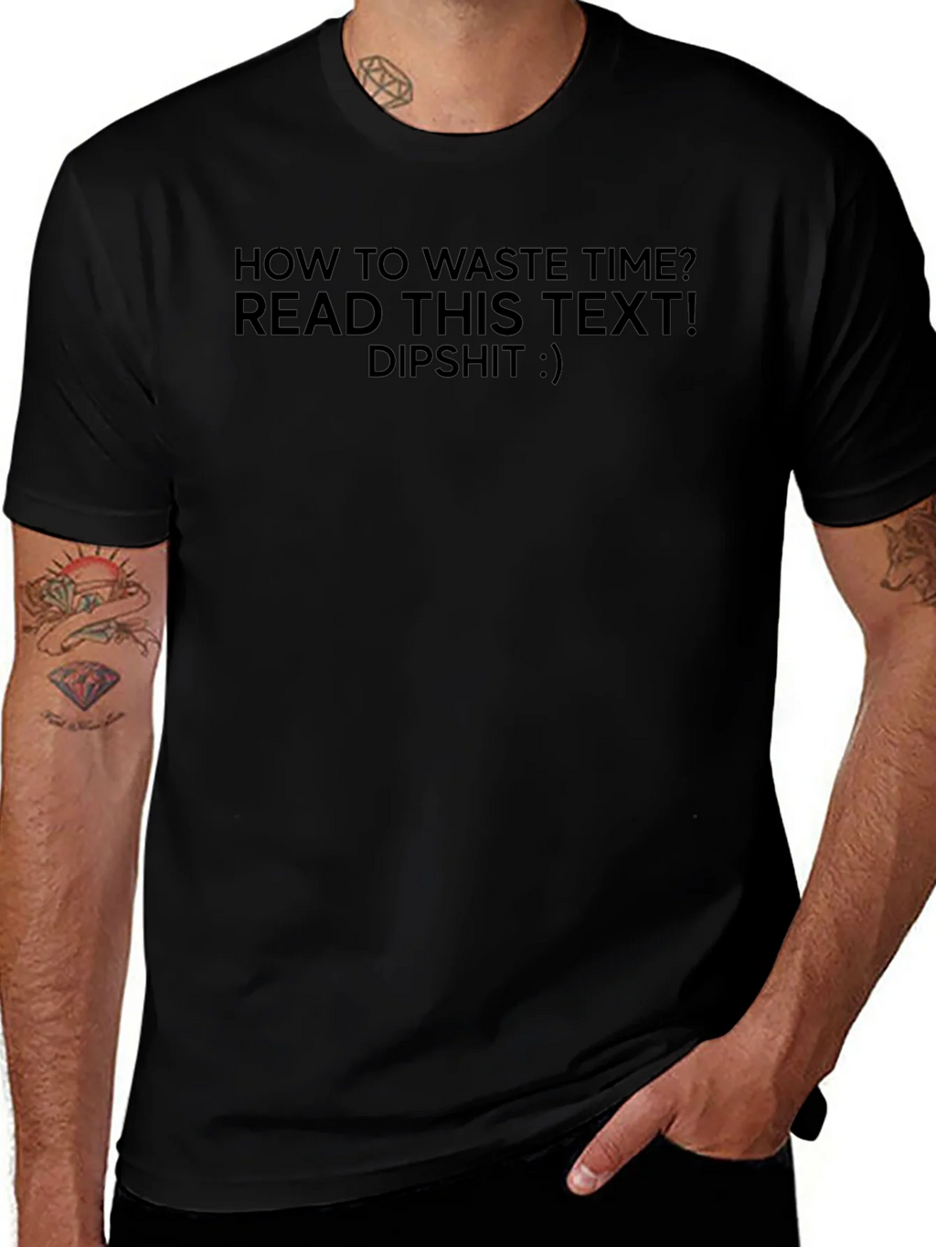 Waste Time T-Shirt - Humorous Tee