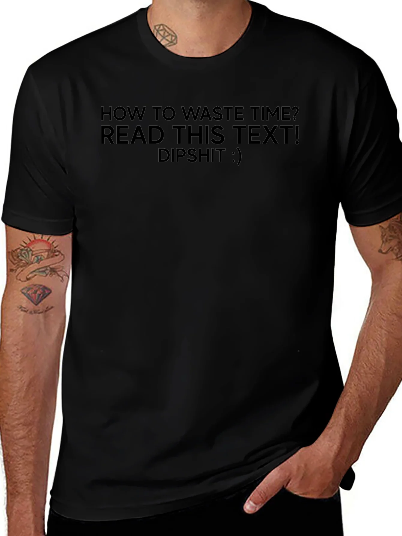 Waste Time T-Shirt - Humorous Tee