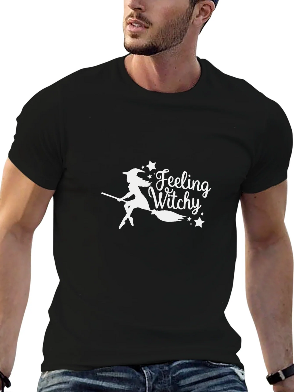 Feeling Witchy Black T-Shirt