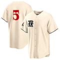 T.Rangers #5 Corey Seager Player Cream City Connect Replica Baseball Jerseys