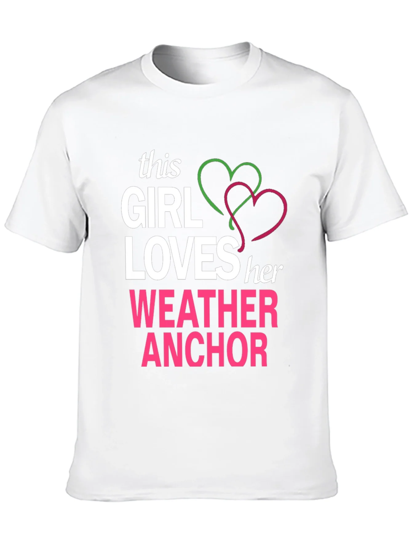 Weather Anchor Lover T-Shirt - Fun Gift