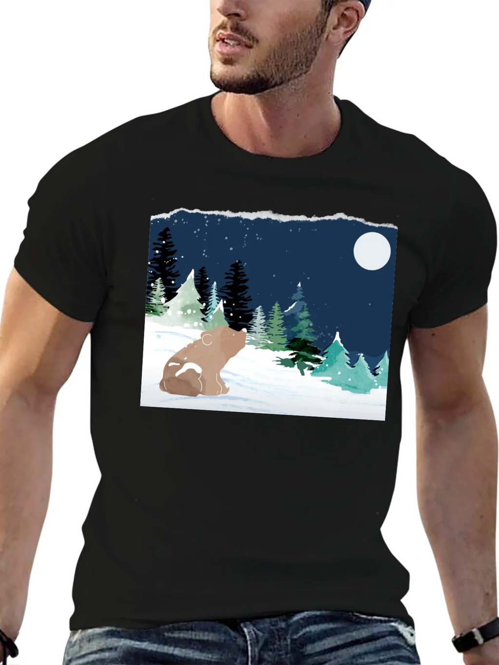 Winter Bear Graphic Tee
