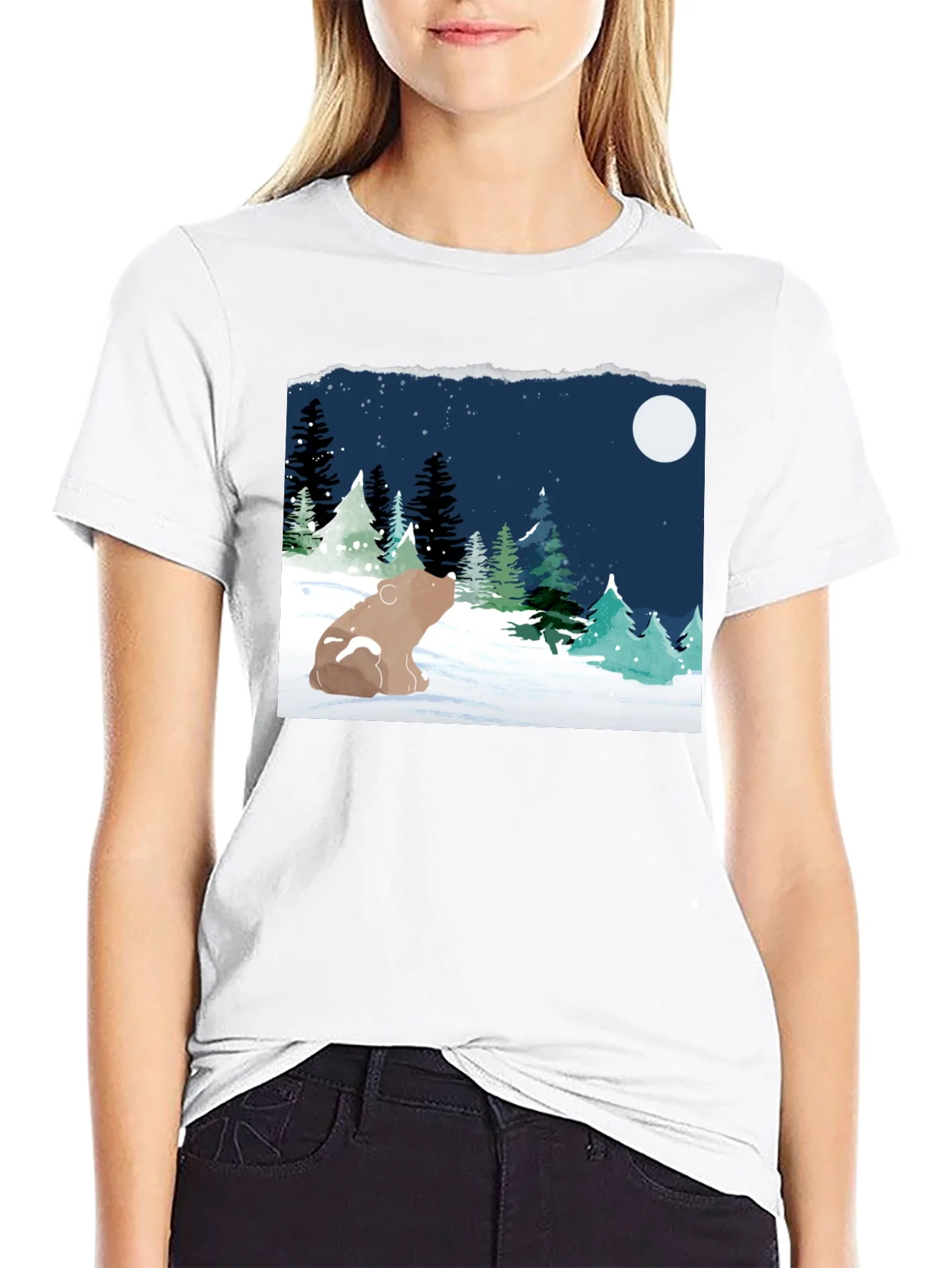 Winter Bear Graphic Tee
