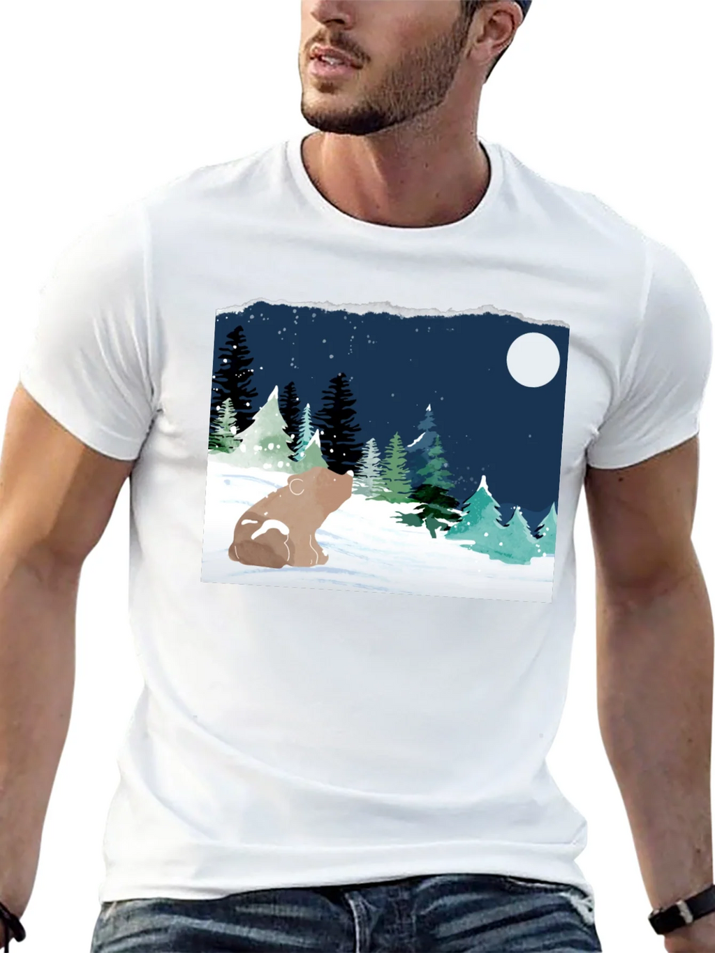 Winter Bear Graphic Tee