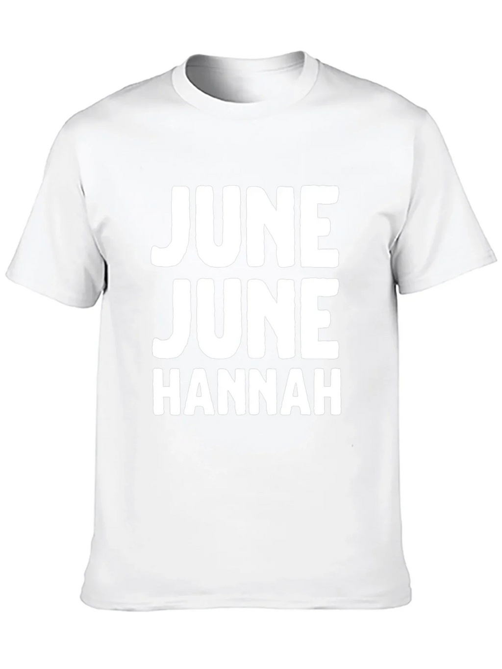 June June Hannah Black Tee