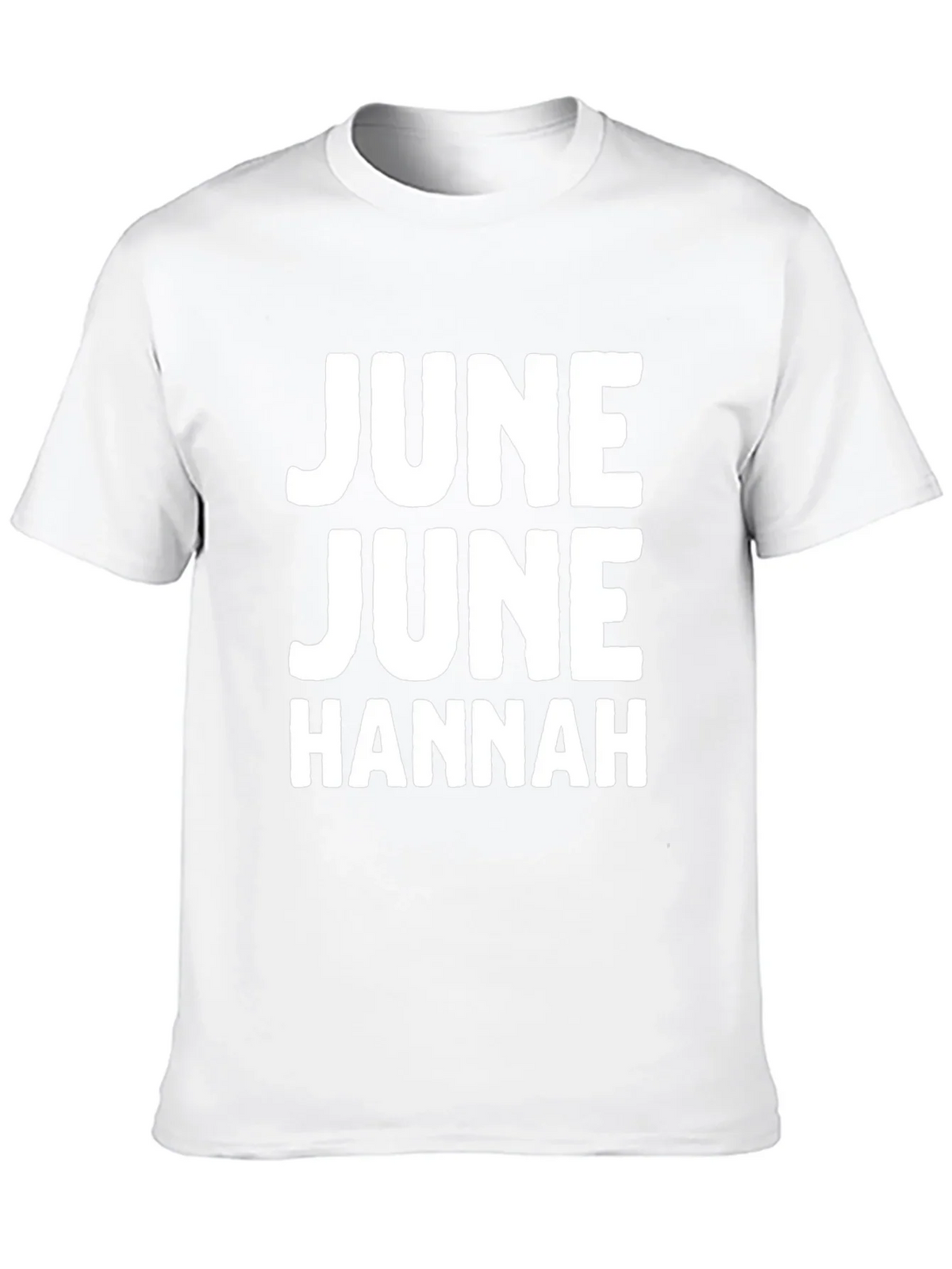 June June Hannah Black Tee