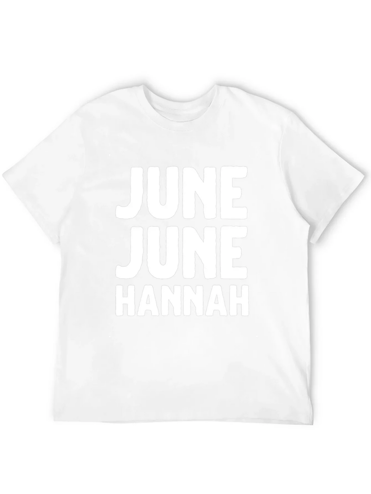 June June Hannah Black Tee