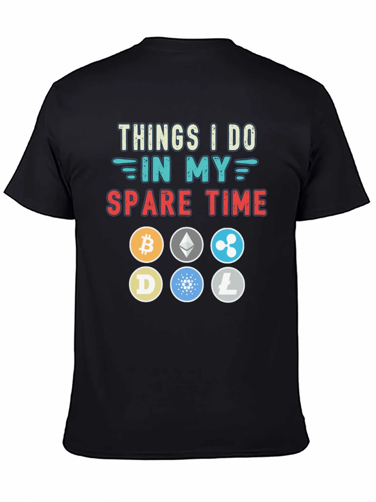 Crypto Lover T-Shirt - Spare Time Hobbies