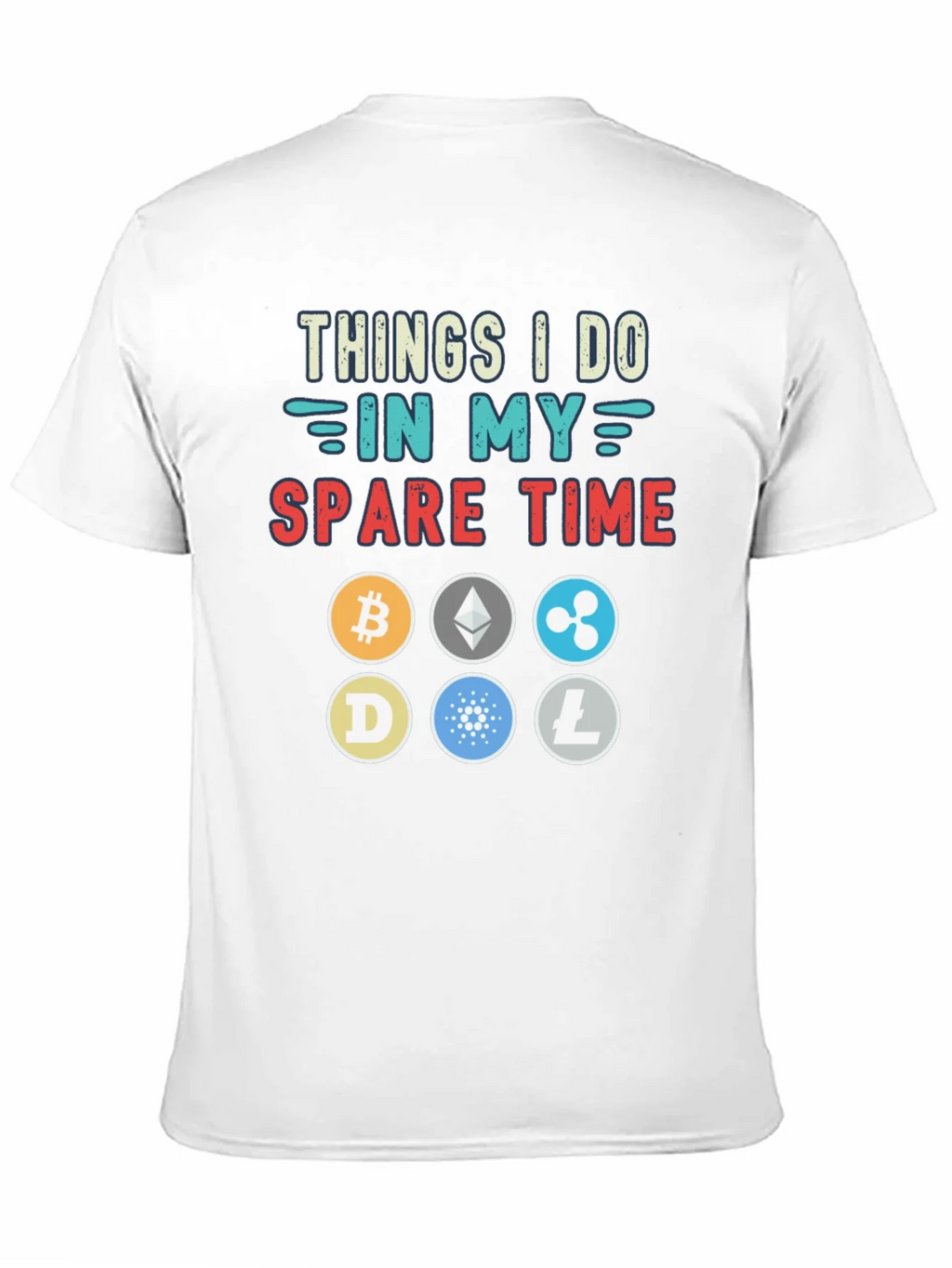 Crypto Lover T-Shirt - Spare Time Hobbies