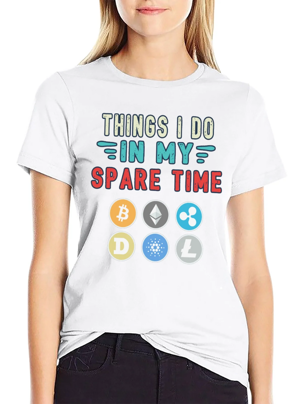 Crypto Lover T-Shirt - Spare Time Hobbies