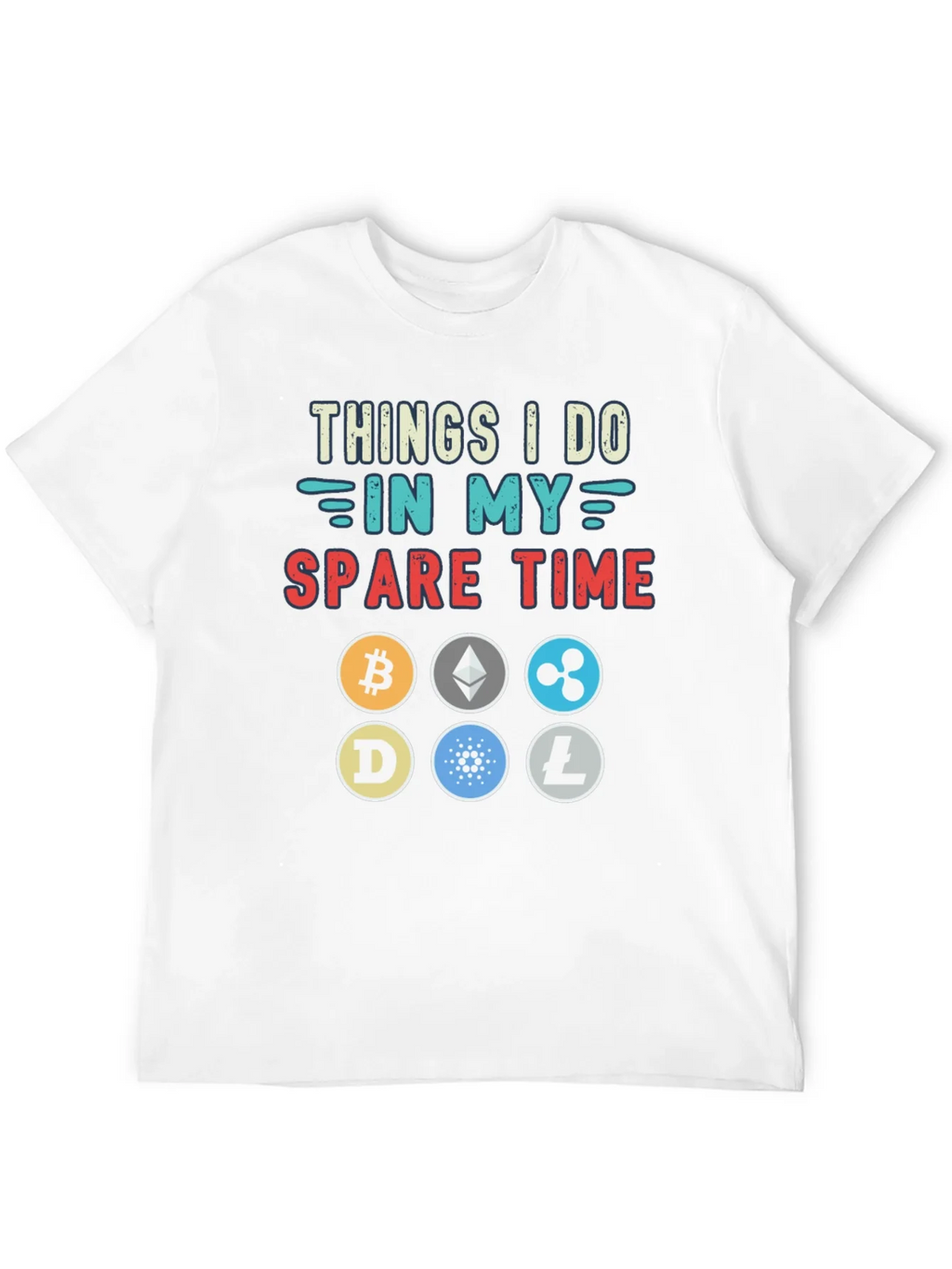 Crypto Lover T-Shirt - Spare Time Hobbies