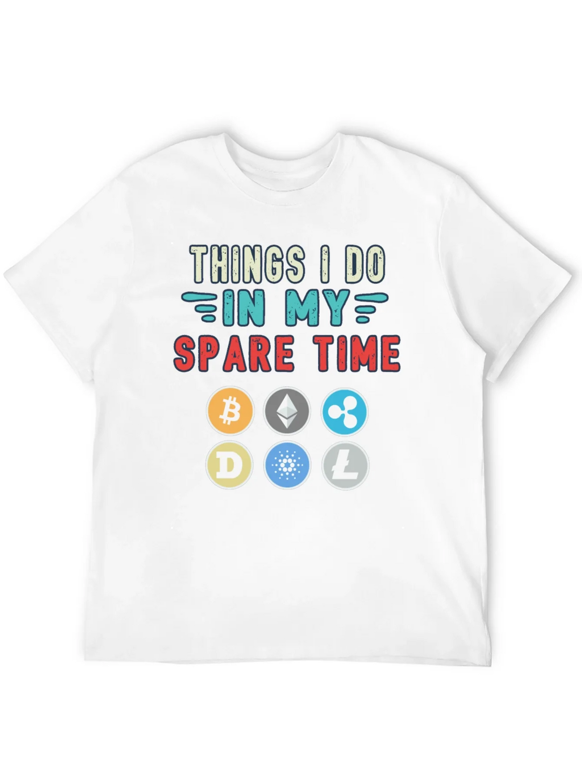 Crypto Lover T-Shirt - Spare Time Hobbies