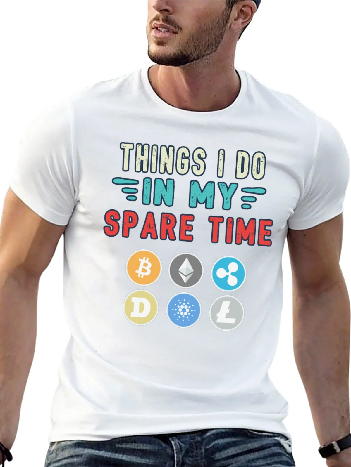 Crypto Lover T-Shirt - Spare Time Hobbies