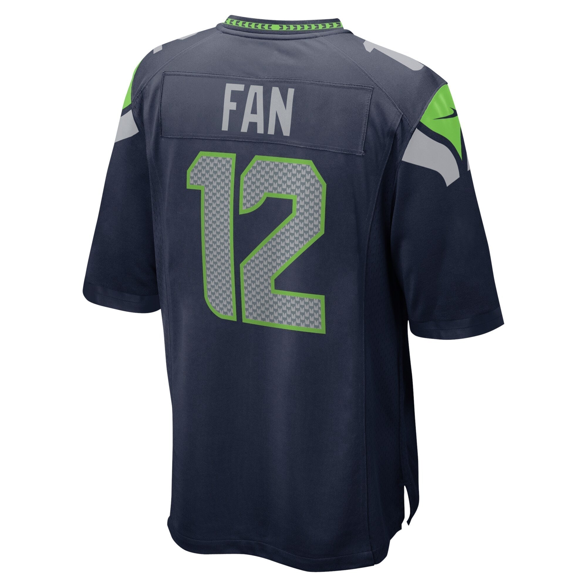 12s Seattle Seahawks Nike Game Team Jersey - College Navy