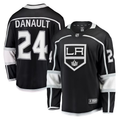 Men's Los Angeles Kings Phillip Danault #24 Black Home Breakaway Player Jersey1
