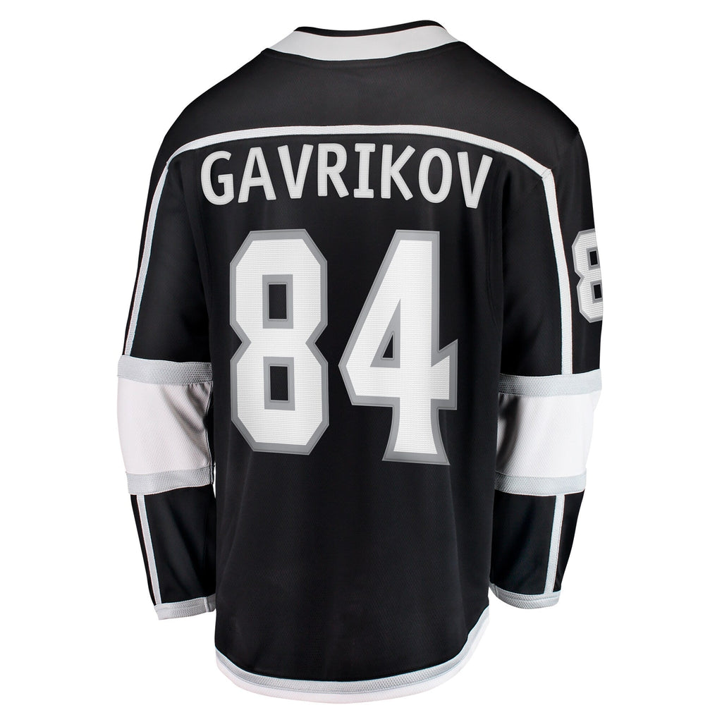Vladislav Gavrikov Los Angeles Kings   Home Breakaway Jersey - Black