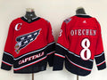 Men's Washington Capitals Alexander Ovechkin #8 Red Home Breakaway Jersey1