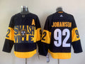 Men's Nashville Predators Ryan Johansen #92 Black Breakaway Player Jersey1