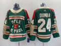 Men's Minnesota Wild Matt Dumba #24 Green Breakaway Player Jersey1