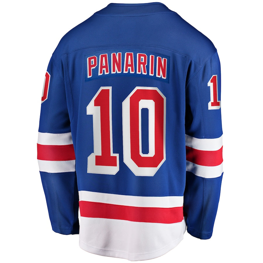 Artemi Panarin New York Rangers   Home Breakaway  Jersey - Blue