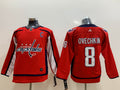 Men's Washington Capitals Alexander Ovechkin #8 Red Player Game Jersey1