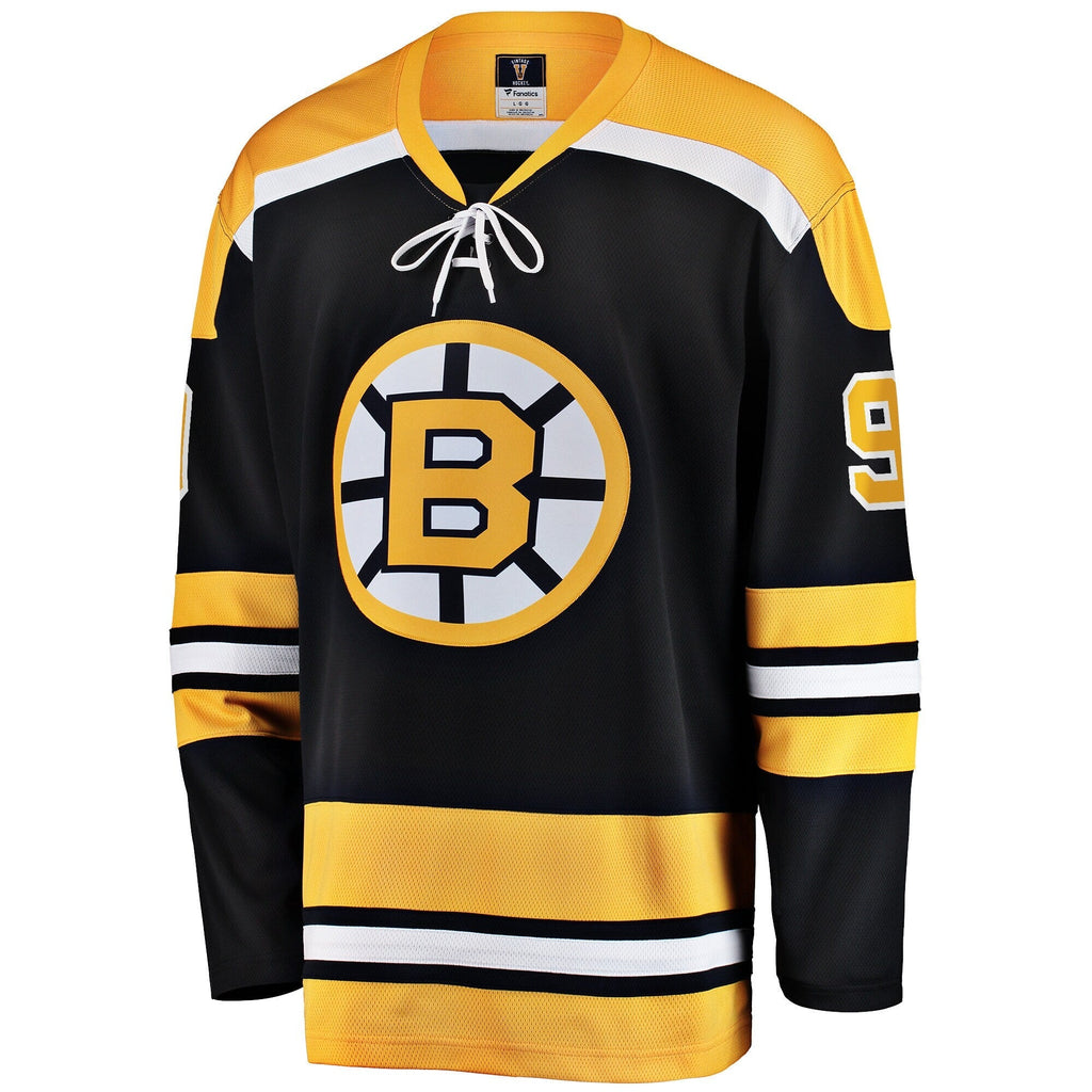 John Bucyk Boston Bruins   Premier Breakaway Retired  Jersey - Black