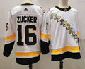 Men's Pittsburgh Penguins Jason Zucker #16 White Player Game Jersey1