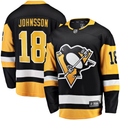 Men's Pittsburgh Penguins Andreas Johnsson #18 Black Player Game Jersey1