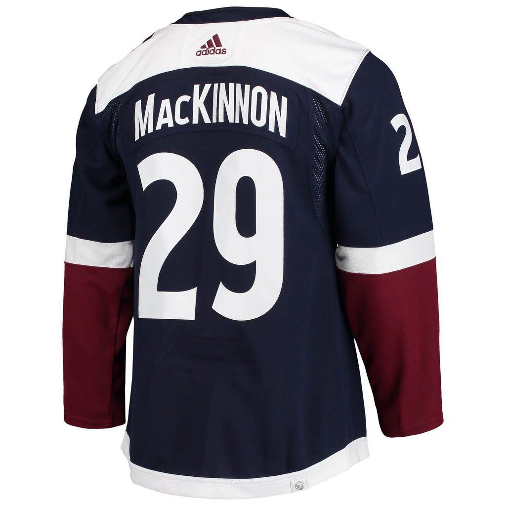 Nathan MacKinnon Colorado Avalanche   Alternate Primegreen   Jersey - Navy