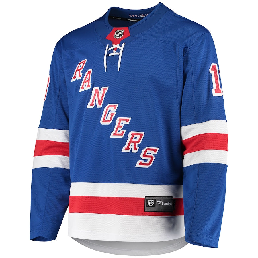 Alexis Lafreni������������������������������������������������������re New York Rangers   Premier Breakaway  Jersey - Blue