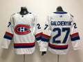 Men's Montreal Canadiens Alex Galchenyuk #27 White Player Game Jersey1