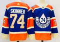 Men's Edmonton Oilers Stuart Skinner #74 Blue Game Jersey1
