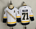 Men's Pittsburgh Penguins Evgeni Malkin #71 White Player Game Jersey1