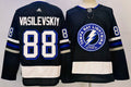 Men's Tampa Bay Lightning Andrei Vasilevskiy #88 Blue Game Jersey1