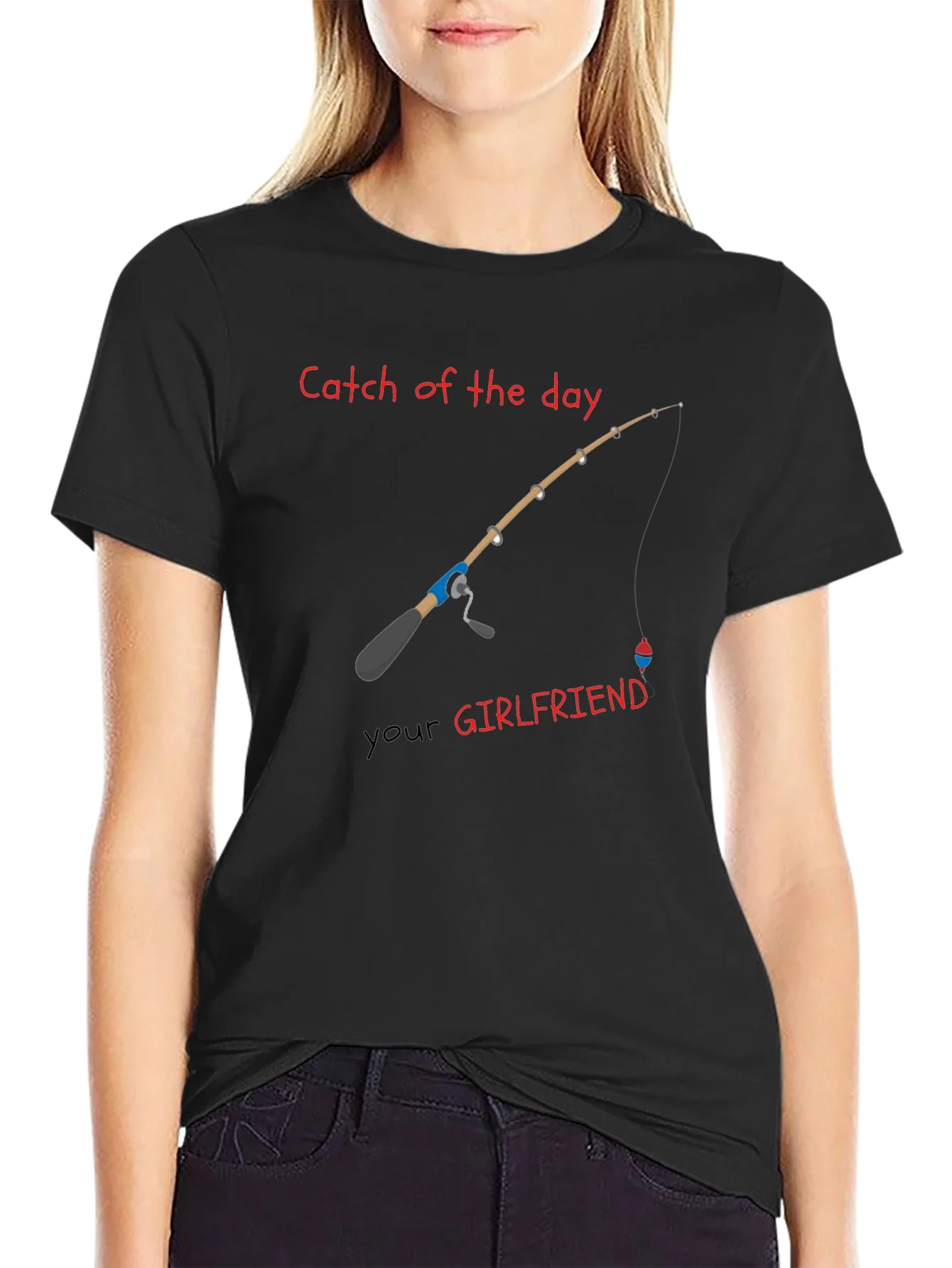 Catch of the Day T-Shirt - Funny Fishing Graphic Tee