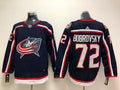 Men's Columbus Blue Jackets Sergei Bobrovsky #72 Navy Home Breakaway Player Jersey1