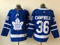 Men's Toronto Maple Leafs Jack Campbell #36 Blue Player Jersey1