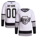 Men's Los Angeles Kings White Alternate 2021/22 Primegreen Authentic Custom Jersey1