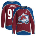 Gabriel Landeskog Colorado Avalanche   Primegreen   Jersey - Burgundy